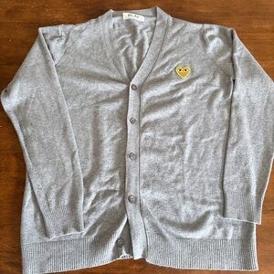 Comme des Garçons Play cardigan Large